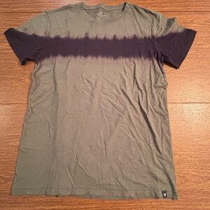 New Men's American Eagle Outfitters Olive Space Dye T-Shirt -Sz Medium